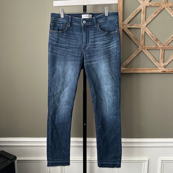 Abercrombie & Fitch The Super Skinny Ankle Mid Rise 10/30 - Picture 2 of 7